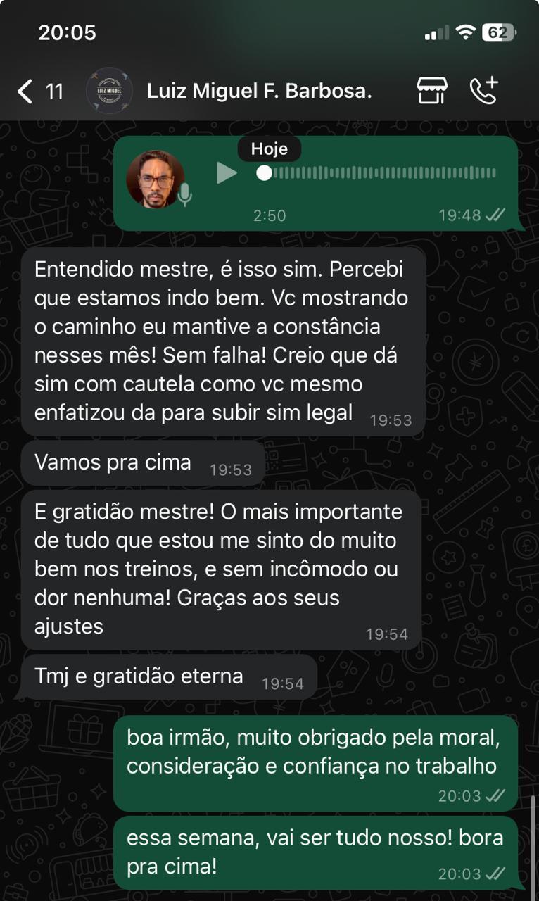 Feedback da consultoria 01 — feedback