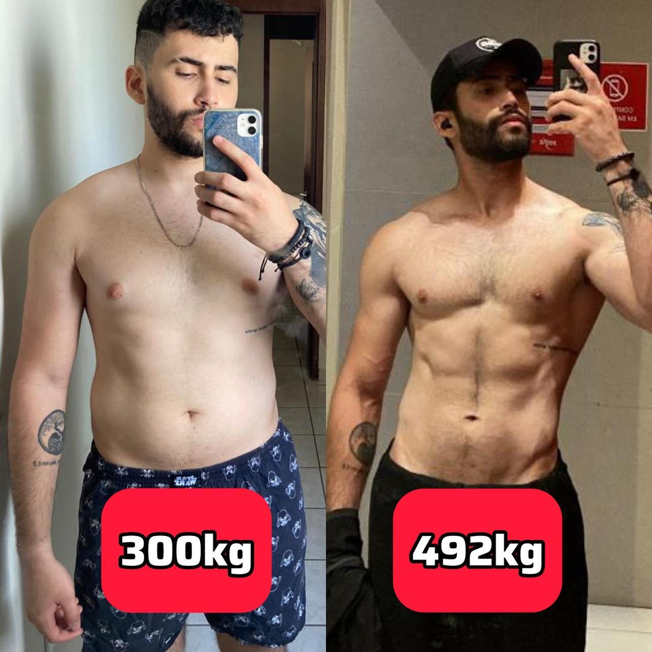 Registro de evolução 01 — masculino